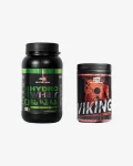 Whey Protein Jar + Viking Pre-workout