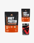 Whey Protein Pouch x 2 + Redlemon Fatburner